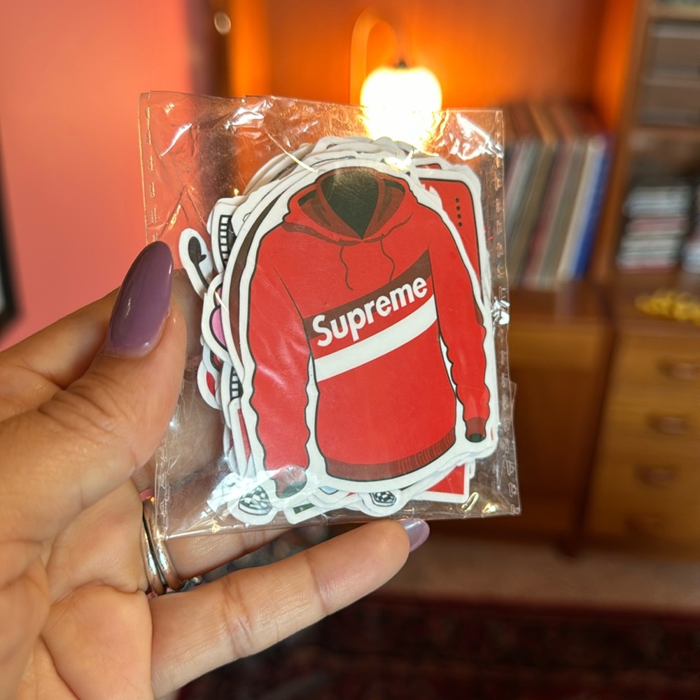 SUPREME Vinyl Sticker Pack GET TWO!! 100pcs total Stickers Sup Supreme